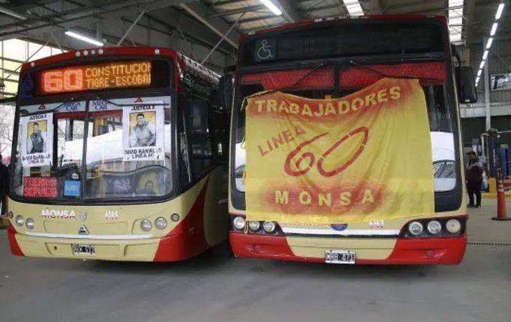 Los trabajadores de la línea 60 todavía no cobraron el salario del mes de mayo.