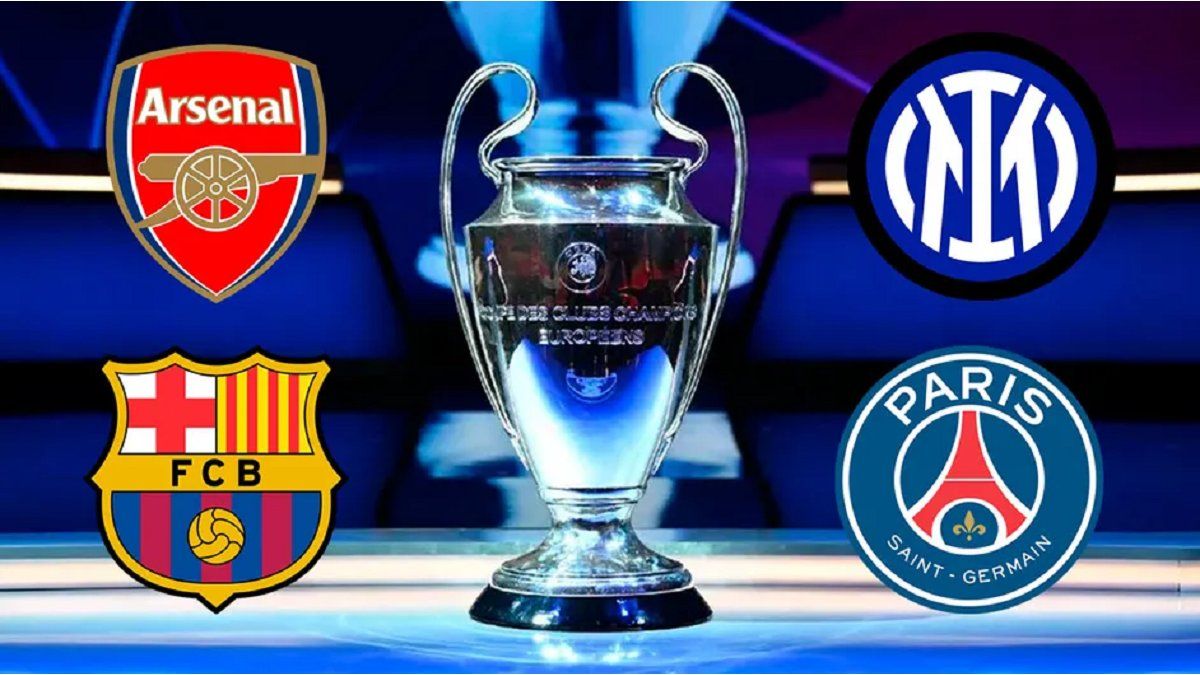 Champions League semifinals: the two teams that will look for their first title