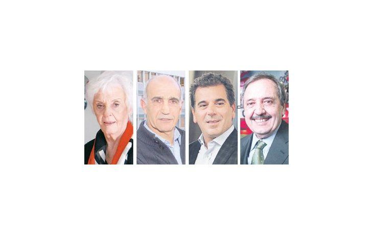 Graciela Fernández Meijide, Daniel Salvador, Cristian Ritondo y Ricardo Alfonsín