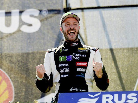 Deshaogo. Agustín Canapino ganó por primera vez en la temporada de Turismo Carretera.