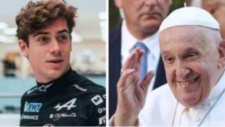 Franco Colapinto recordó al papa Francisco