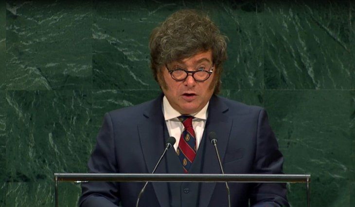 Milei reclamó por la soberanía de Malvinas ante la ONU. Milei reclamó por la soberanía de Malvinas ante la ONU.