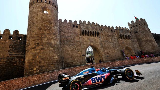 Fórmula 1: así es una vuelta en el GP de Azerbaiyán, próxima carrera de Franco Colapinto