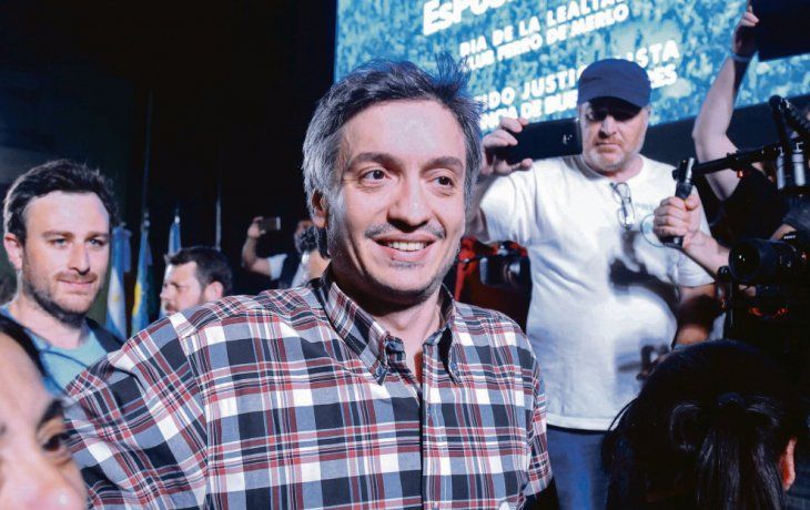 Máximo Kirchner.