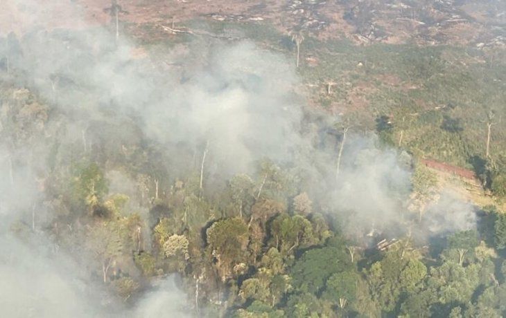Continúan los incendios forestales: hay focos activos en nueve provincias