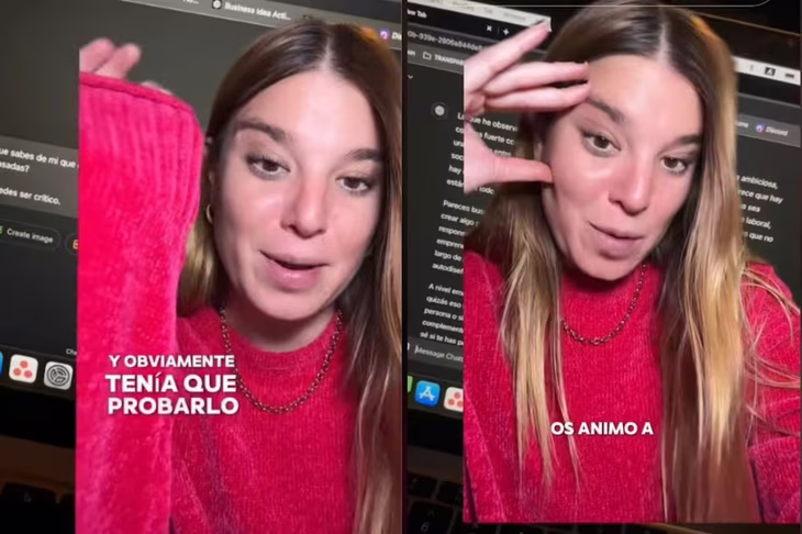 The Tiktoker Mimi launched a viral trick with chatgpt that promises to discover hidden aspects of personality and generated fury among users. The Tiktoker Mimi launched a viral trick with chatgpt that promises to discover hidden aspects of personality and generated fury among users.