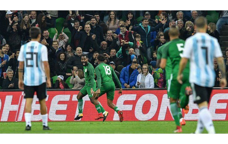 Argentina cayó ante Nigeria.