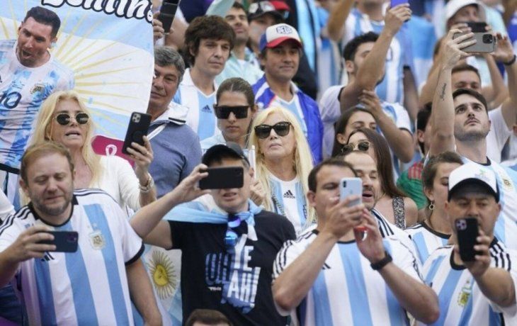Selección Argentina: los famosos que presenciaron el debut en Qatar 2022