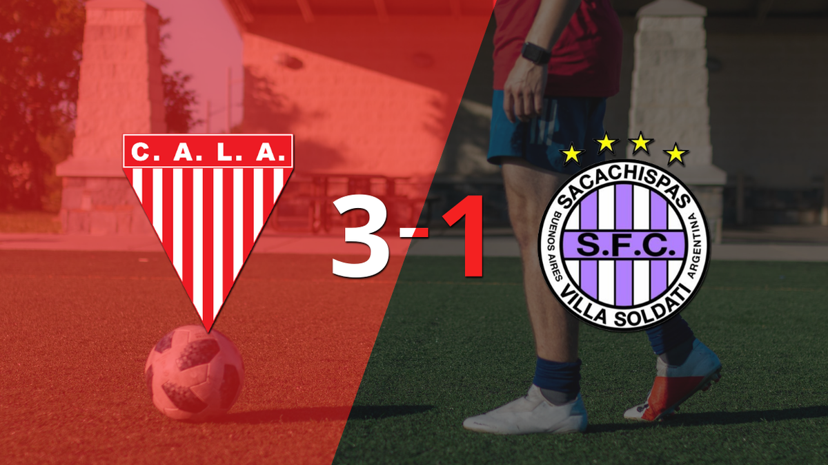 Los Andes walked Sacachispas and sealed their victory 3 to 1