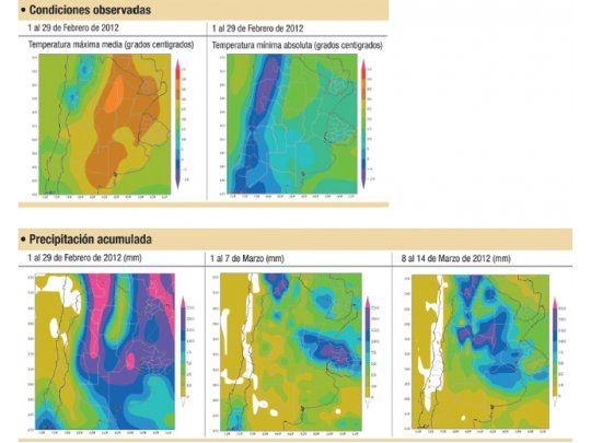 Se esperan buenas lluvias en los próximos 15 días