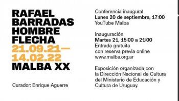 Exposición antológica en el Malba dedicada al artista uruguayo Rafael Barradas.