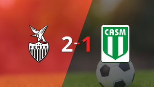 con la minima diferencia, fenix vencio a san miguel por 2 a 1