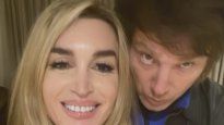 Fátima Florez y Javier Milei, la foto que desmiente rumores de separación.