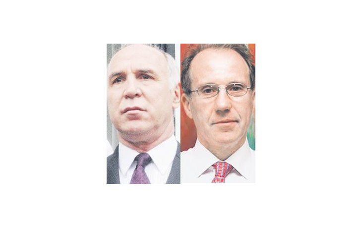 Ricardo Lorenzetti y Carlos Rosenkrantz.