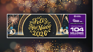 Se viene el Sorteo Magno 390 por Año Nuevo 2026.
