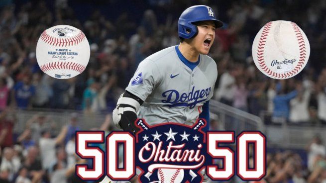 La pelota que Shohei Ohtani conectó para su histórico jonrón número 50 del año sigue en disputa.