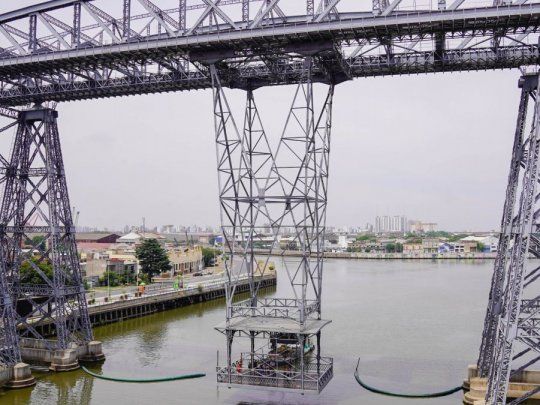 Puente transbordador Nicolás Avellaneda.