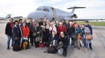 Familiares de caídos en Malvinas.