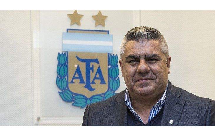 El presidente de la AFA, Claudio Tapia.