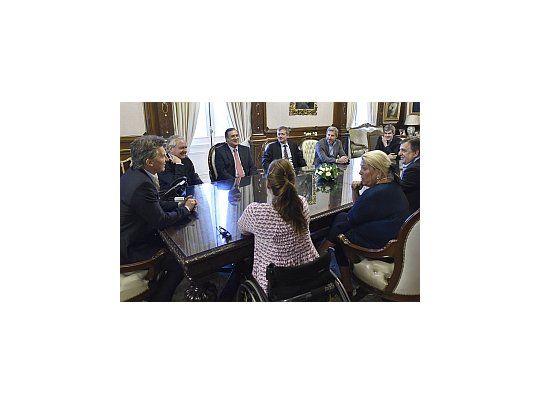Macri y jefes de bloque trazaron la agenda de temas a votar