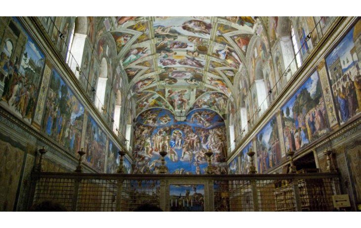 La obra se haría se haría a partir de 2800 fotografías en alta calidad para dar una imagen fiel de los frescos de Miguel Ángel