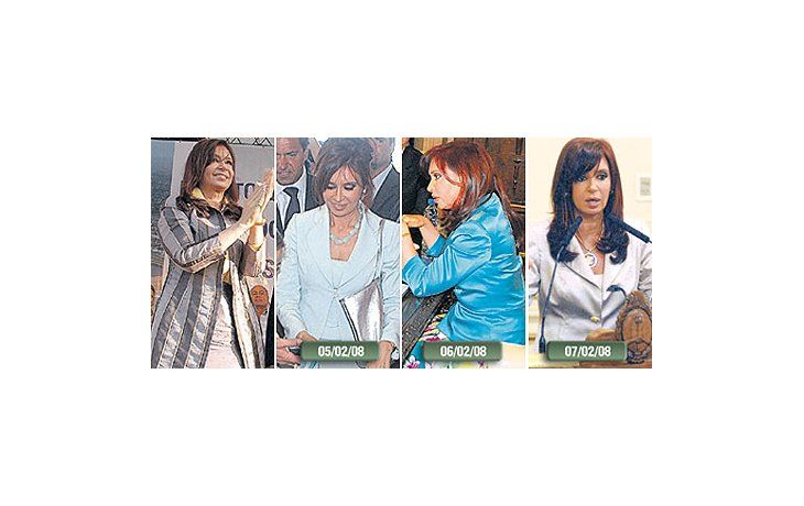 ámbito.com | Guste o no, el look de Cristina es contundente