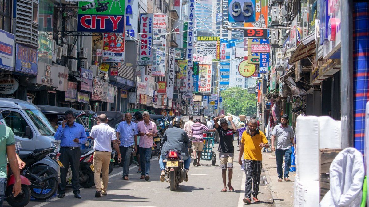 Sri Lanka declared itself in default and suspended the payment of its external debt