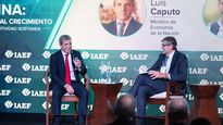Luis Caputo habló desde IAEF en Iguazú.