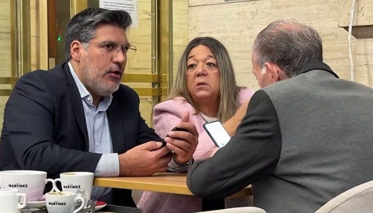 La escribana de Manuel Adorni protagonizó un raid mediático. La escribana de Manuel Adorni protagonizó un raid mediático.