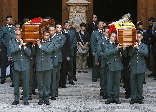 Los funerales se desarrollaron en Mallorca.