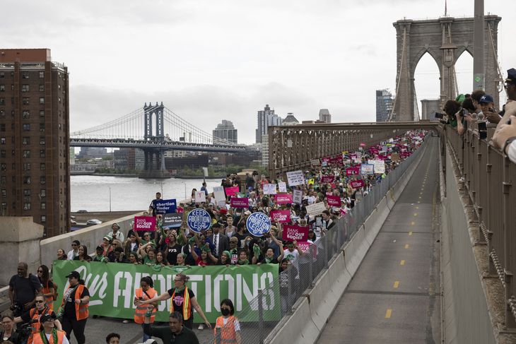 Multitudinarias marchas en EEUU en defensa del derecho al aborto