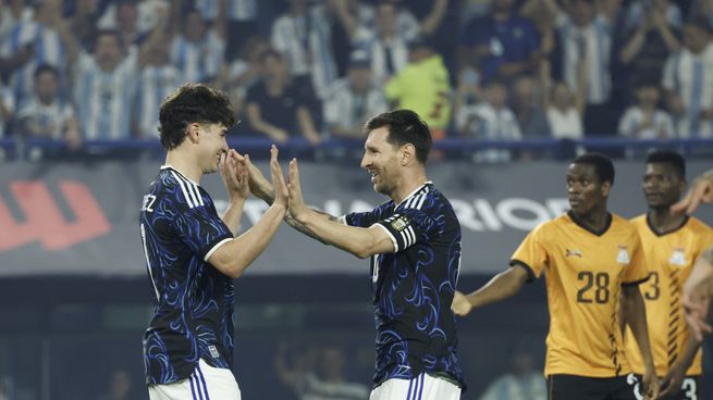 La Selección Argentina cerró su preparación hacia el mundial con goleada a Zambia.