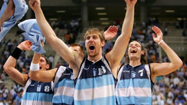 Andres Chapu Nocioni, campeón olímpico en Atenas 2004