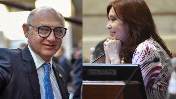H&eacute;ctor Timerman y Cristina Fern&aacute;ndez de Kirchner.