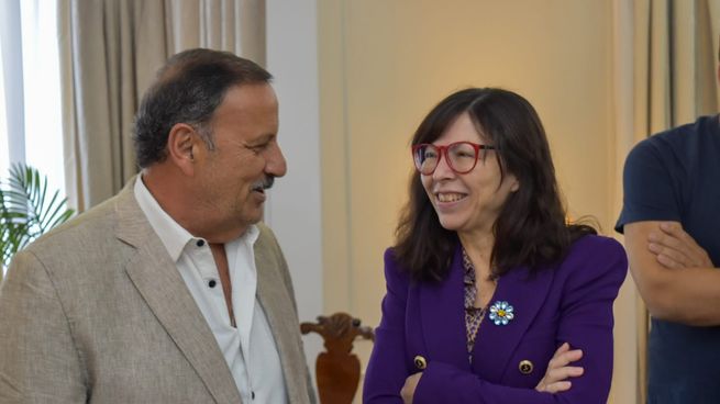 Ricardo Quintela y Silvina Batakis.&nbsp;