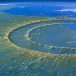 Así se vería el cráter de Chicxulub si los dinosaurios no se hubieran extinguido, según la Inteligencia Artificial Así se vería el cráter de Chicxulub si los dinosaurios no se hubieran extinguido, según la Inteligencia Artificial