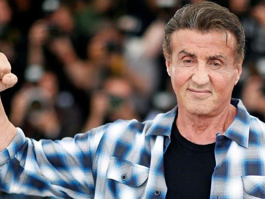 The image of Sylvester Stallone with an Argentine fan that generated furor in the networks