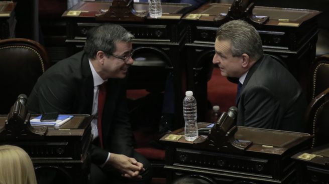 Germán Martínez y Agustín Rossi.&nbsp;