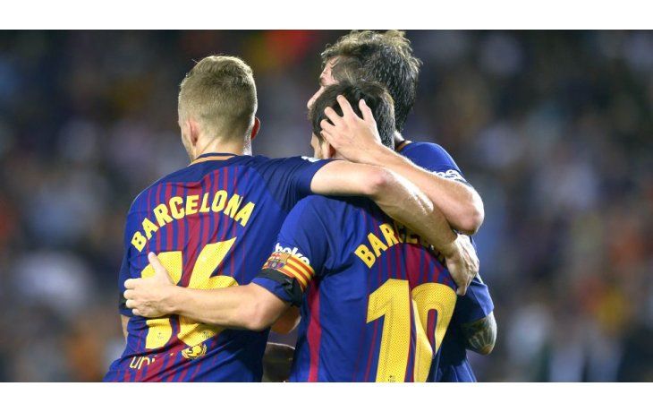 Barcelona empezó la Liga con el pie derecho.