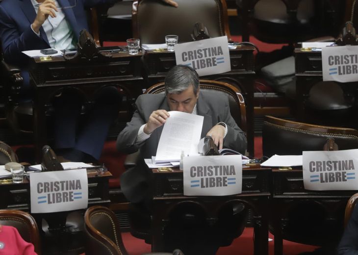 Germán Martínez, presidente del bloque peronista en Diputados. Germán Martínez, presidente del bloque peronista en Diputados.