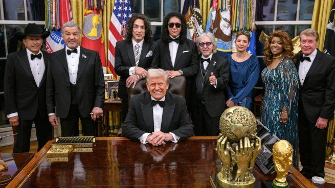 Donald Trump encabezó la ceremonia del Centro Kennedy por primera vez en la historia.