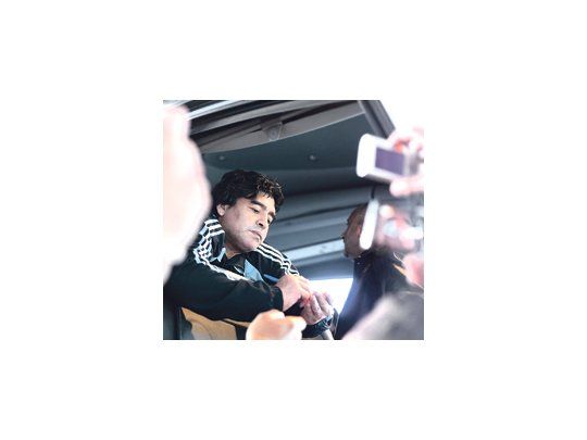 Con Diego en Madrid ya se vive la previa