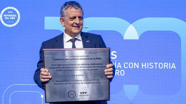 Horacio Marin YPF Refinería La Plata