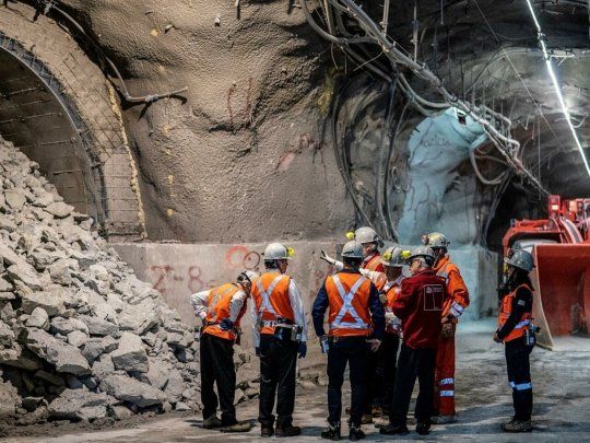 Chile es el mayor produtor mundial de cobre.