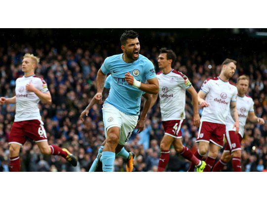 Agüero llegó a 177 goles en 262 partidos (Foto gentileza del sitio oficial del Manchester City).
