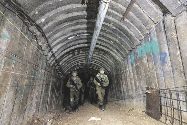 Israel admitted that it floods Hamas tunnels to neutralize attacks from there. Israel admitted that it floods Hamas tunnels to neutralize attacks from there.