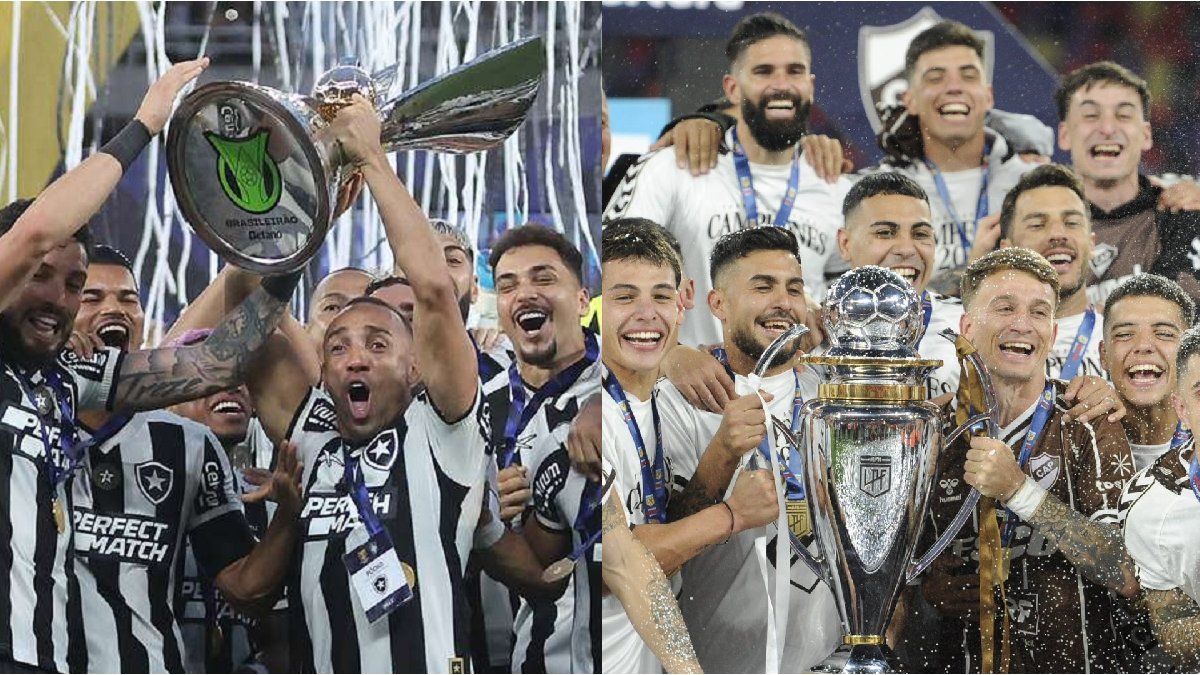 Soccer in Argentina and Brazil: the difference in economic awards in leagues and glasses that is then reflected in the court