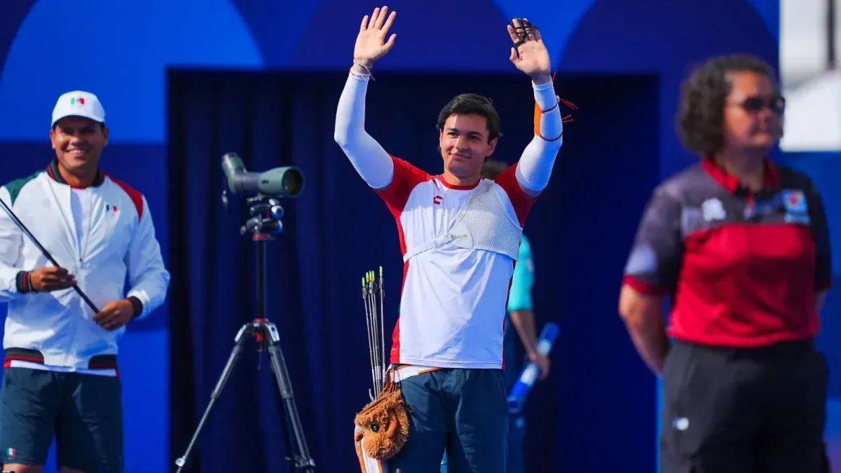 Matías Grande came close, but was eliminated from Paris 2024 in the round of 16 of Archery