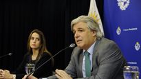 El excanciller Francisco Bustillo y su exvicecanciller, Carolina Ache.