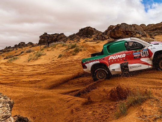 En el Dakar 2023 de Arabia Saudita corre el Puma Energy Rally Team, con tres pilotos.
